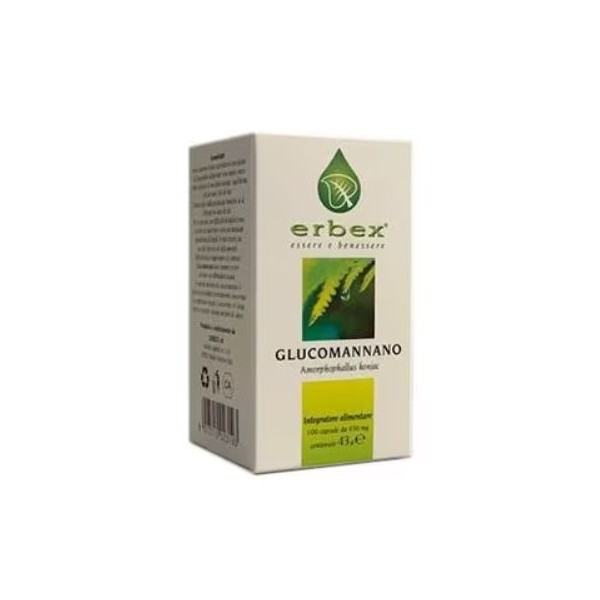 GLUCOMANNANO 100CPS 430MG